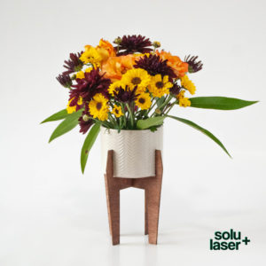 Arreglo floral con bases