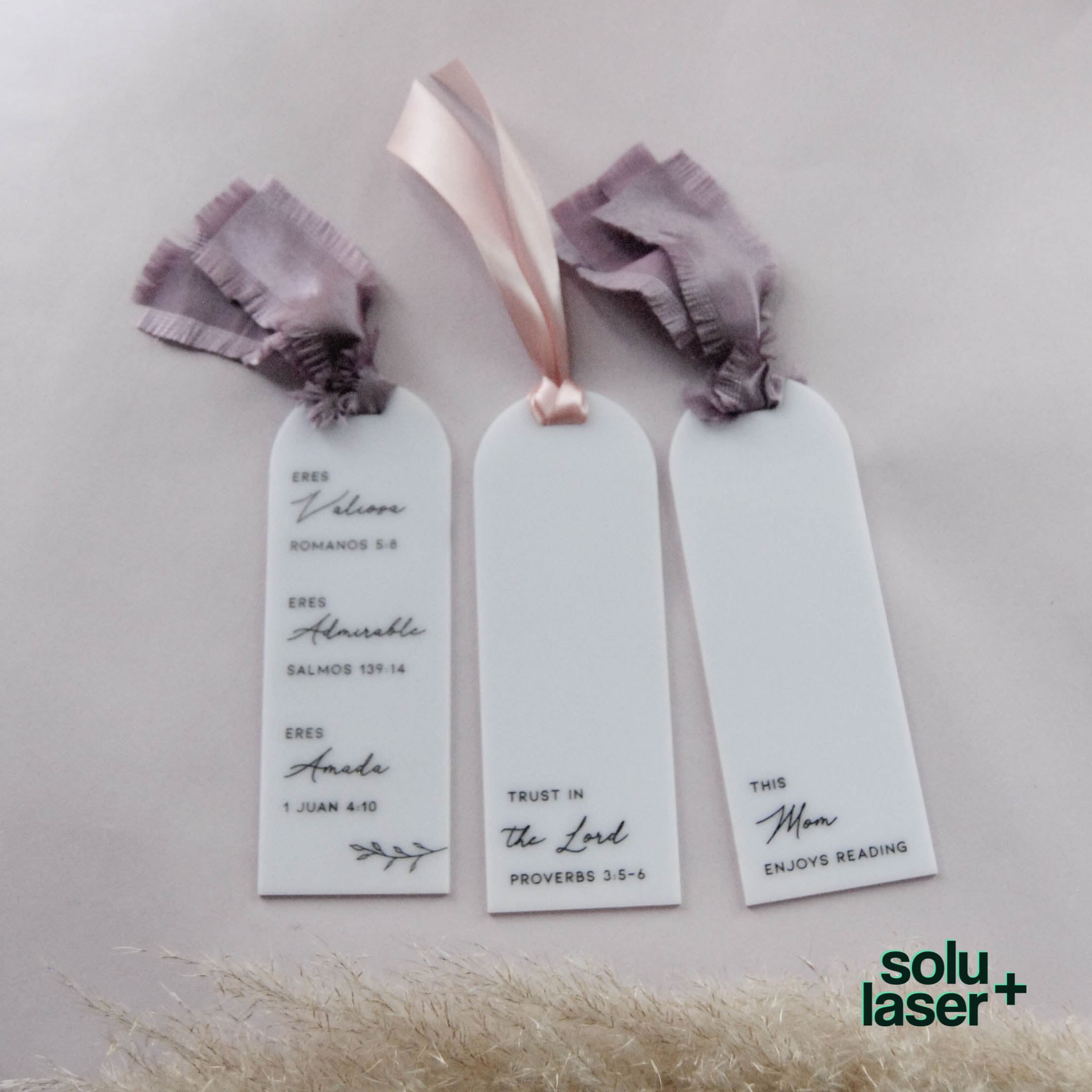 Separadores en acrílico